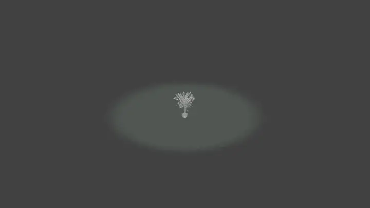 Animated formation sequence for scene 34